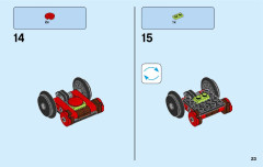 LEGO 41182 instructions page 23 – build guide