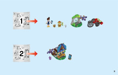 LEGO 41182 instructions page 3 – build guide