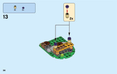LEGO 41182 instructions page 36 – build guide