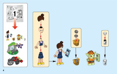 LEGO 41182 instructions page 4 – build guide