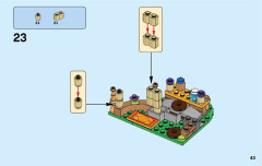 LEGO 41182 instructions page 43 – build guide
