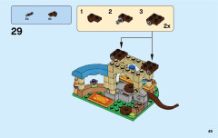 LEGO 41182 instructions page 49 – build guide
