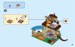 LEGO 41182 instructions page 61 – build guide