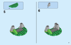 LEGO 41182 instructions page 7 – build guide