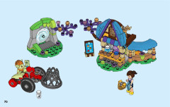 LEGO 41182 instructions page 70 – build guide