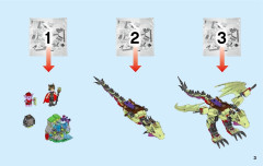 LEGO 41183 instructions page 3 – build guide