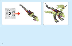 LEGO 41183 instructions page 2 – build guide