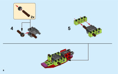LEGO 41183 instructions page 8 – build guide