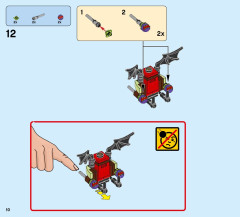LEGO 41184 instructions page 10 – build guide
