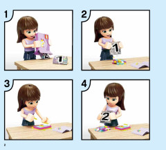 LEGO 41184 instructions page 2 – build guide