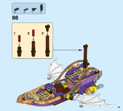 LEGO 41184 instructions page 73 – build guide