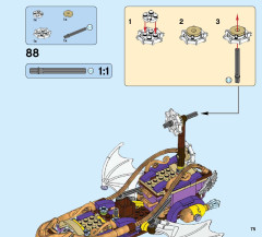 LEGO 41184 instructions page 75 – build guide