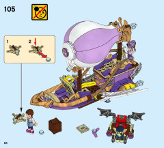 LEGO 41184 instructions page 88 – build guide