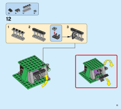 LEGO 41185 instructions page 11 – build guide