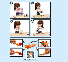 LEGO 41185 instructions page 2 – build guide