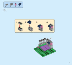 LEGO 41185 instructions page 7 – build guide