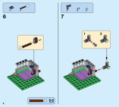 LEGO 41185 instructions page 8 – build guide