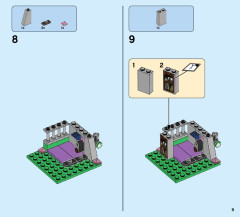 LEGO 41185 instructions page 9 – build guide