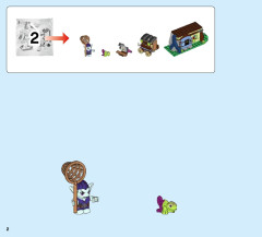 LEGO 41185 instructions page 2 – build guide