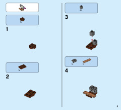 LEGO 41185 instructions page 3 – build guide