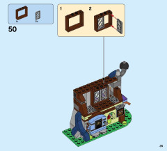 LEGO 41185 instructions page 35 – build guide