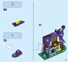 LEGO 41185 instructions page 43 – build guide