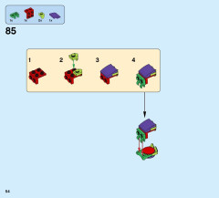 LEGO 41185 instructions page 54 – build guide
