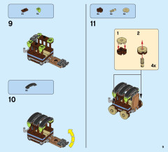 LEGO 41185 instructions page 9 – build guide