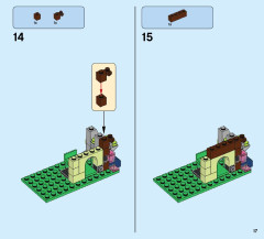 LEGO 41185 instructions page 17 – build guide