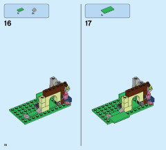 LEGO 41185 instructions page 18 – build guide