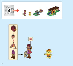 LEGO 41185 instructions page 2 – build guide