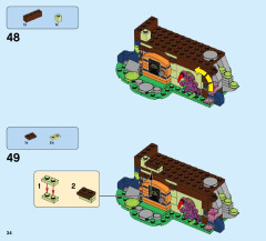 LEGO 41185 instructions page 34 – build guide