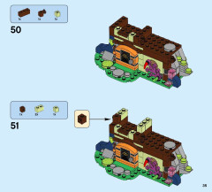 LEGO 41185 instructions page 35 – build guide