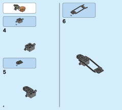 LEGO 41185 instructions page 4 – build guide