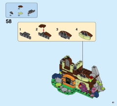 LEGO 41185 instructions page 41 – build guide