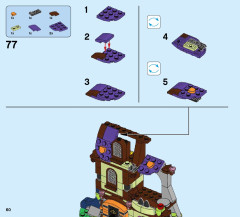 LEGO 41185 instructions page 60 – build guide