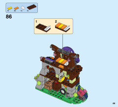 LEGO 41185 instructions page 69 – build guide