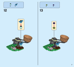 LEGO 41185 instructions page 7 – build guide