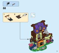 LEGO 41185 instructions page 71 – build guide