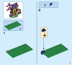 LEGO 41185 instructions page 9 – build guide