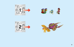 LEGO 41186 instructions page 3 – build guide