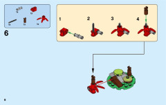 LEGO 41186 instructions page 8 – build guide