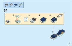 LEGO 41187 instructions page 43 – build guide