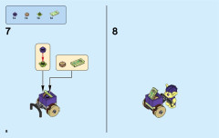 LEGO 41187 instructions page 8 – build guide