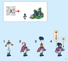 LEGO 41187 instructions page 3 – build guide