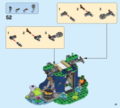 LEGO 41187 instructions page 43 – build guide