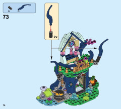 LEGO 41187 instructions page 70 – build guide