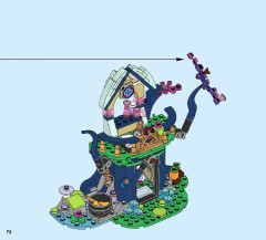 LEGO 41187 instructions page 72 – build guide