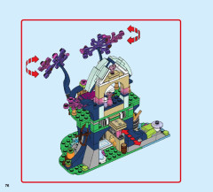 LEGO 41187 instructions page 76 – build guide