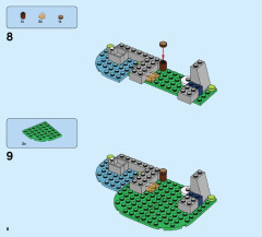 LEGO 41187 instructions page 8 – build guide